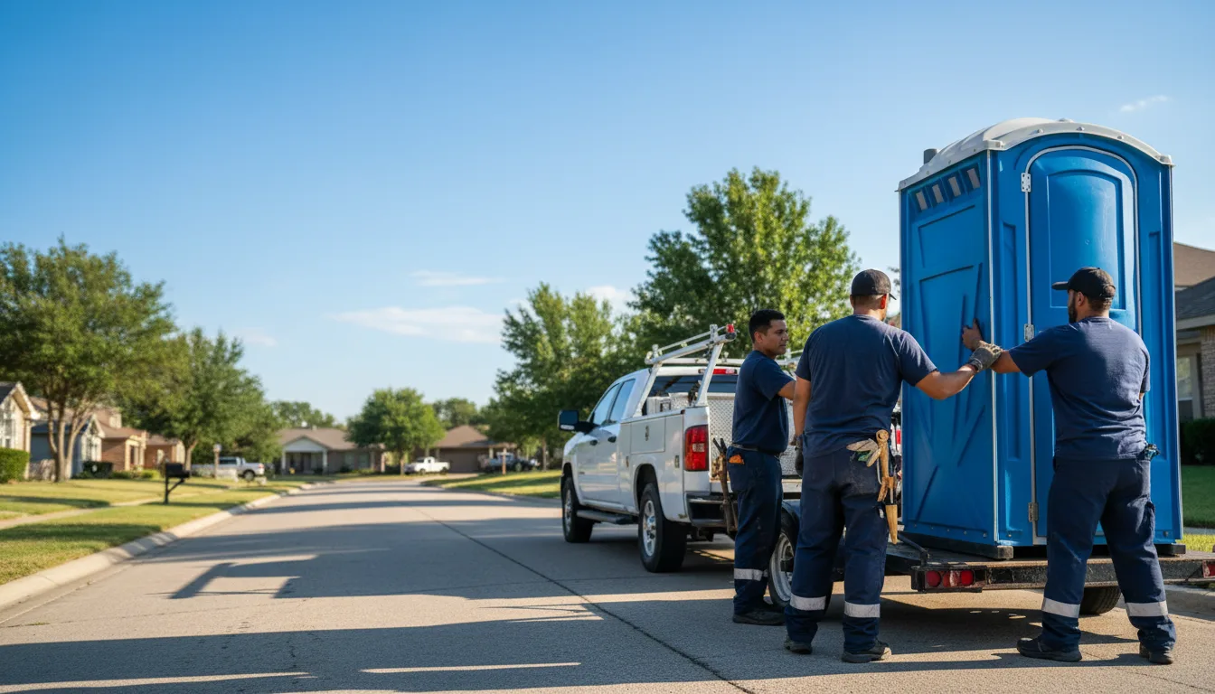 Portable Toilet Rental in Lahoma, OK near me